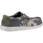 HEYDUDE Men's Wally Washed Camo Shoe in Camo