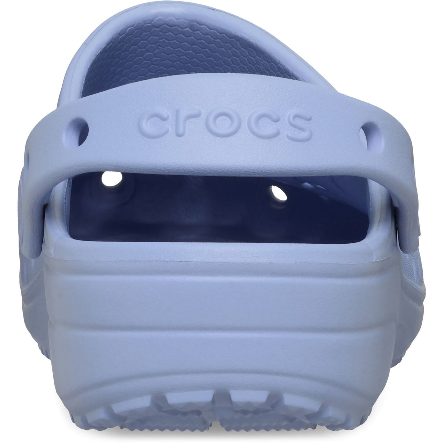Crocs Classic Floral Cut Out Thermoplastic Women's Blue Haze Flip Flops