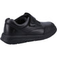 Hush Puppies Rowan Leather Youth Black Lace-Up Shoes