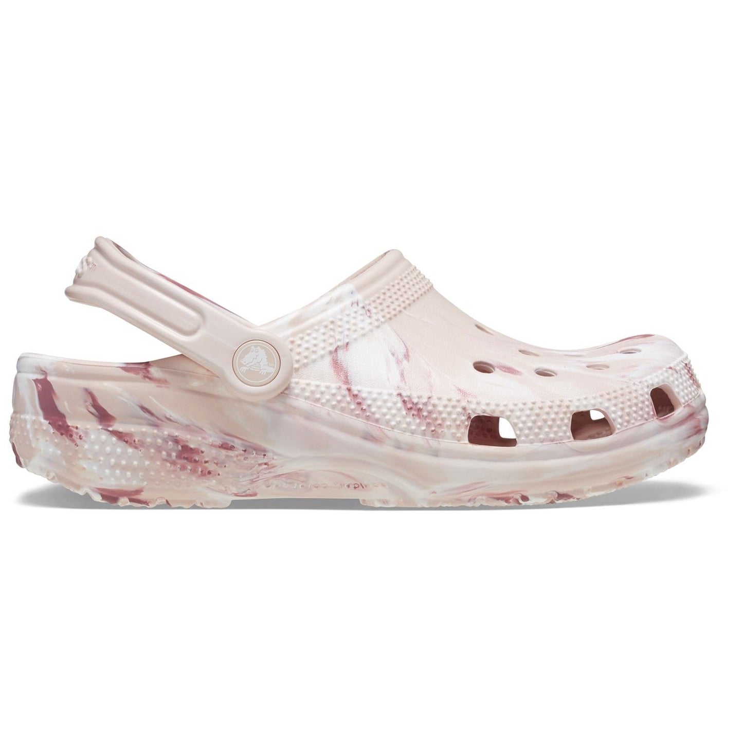 Crocs Unisex Classic Marbled Clog in Quartz