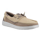 HEYDUDE Welsh Grip Classic Mesh Cotton Blend Men's Incense/Morel Brown Boat Shoes