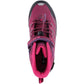 Hi-Tec Blackout Mid Synthetic Soft Shell Junior Dark Rose/Fuchsia Hiking Boots