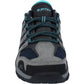 Hi-Tec Corzo Low PU Suede Women's Cool Grey/Navy Blue/Curacao Hiking Boots