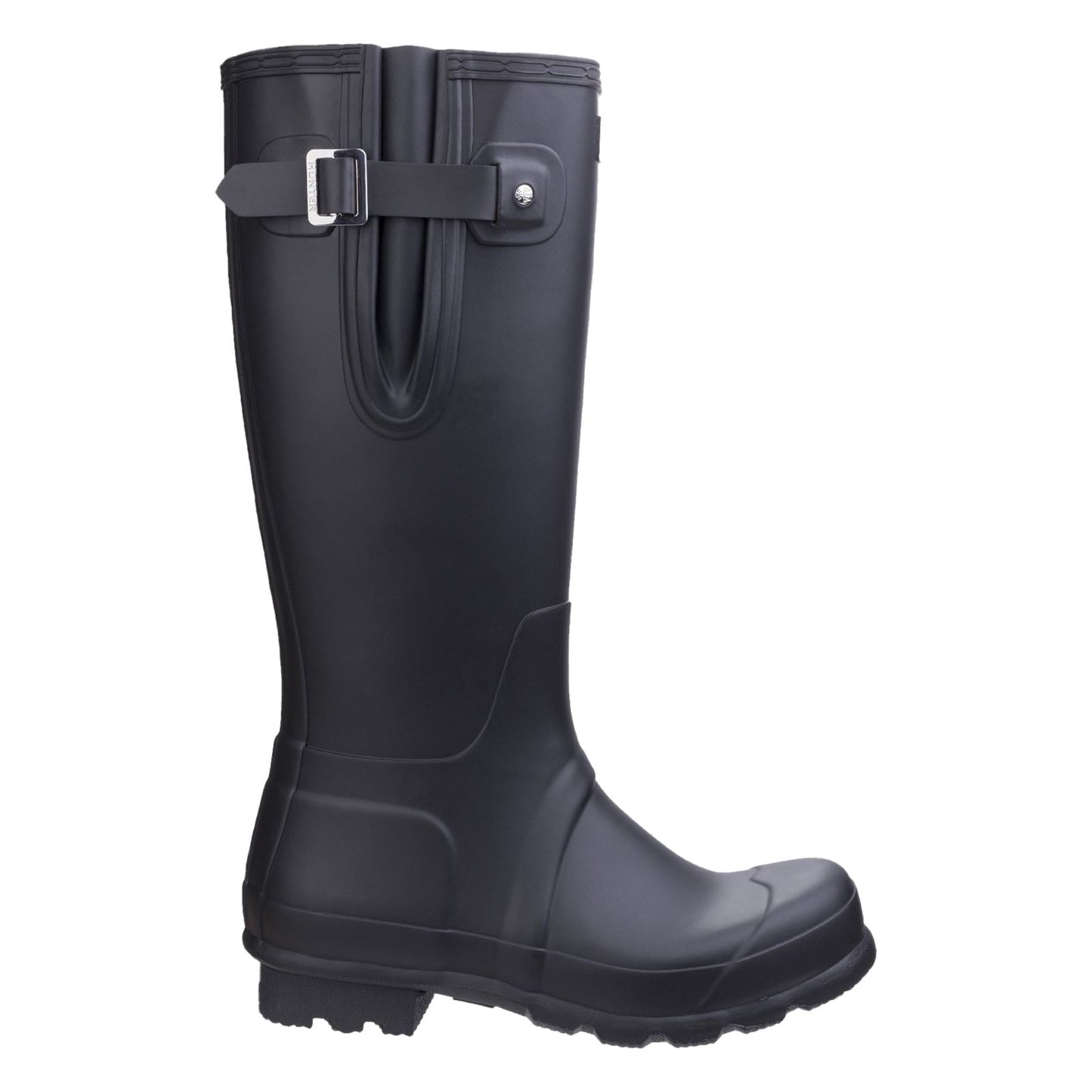Hunter Men's Original Side Adjustable Wellington Boots in Black
