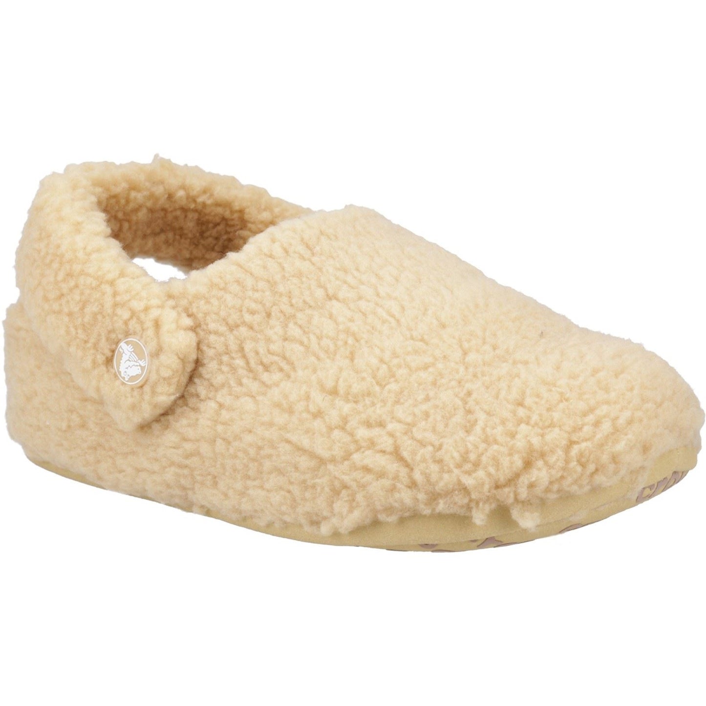 Crocs Unisex Kids Classic Cozzzy Slipper in Wheat