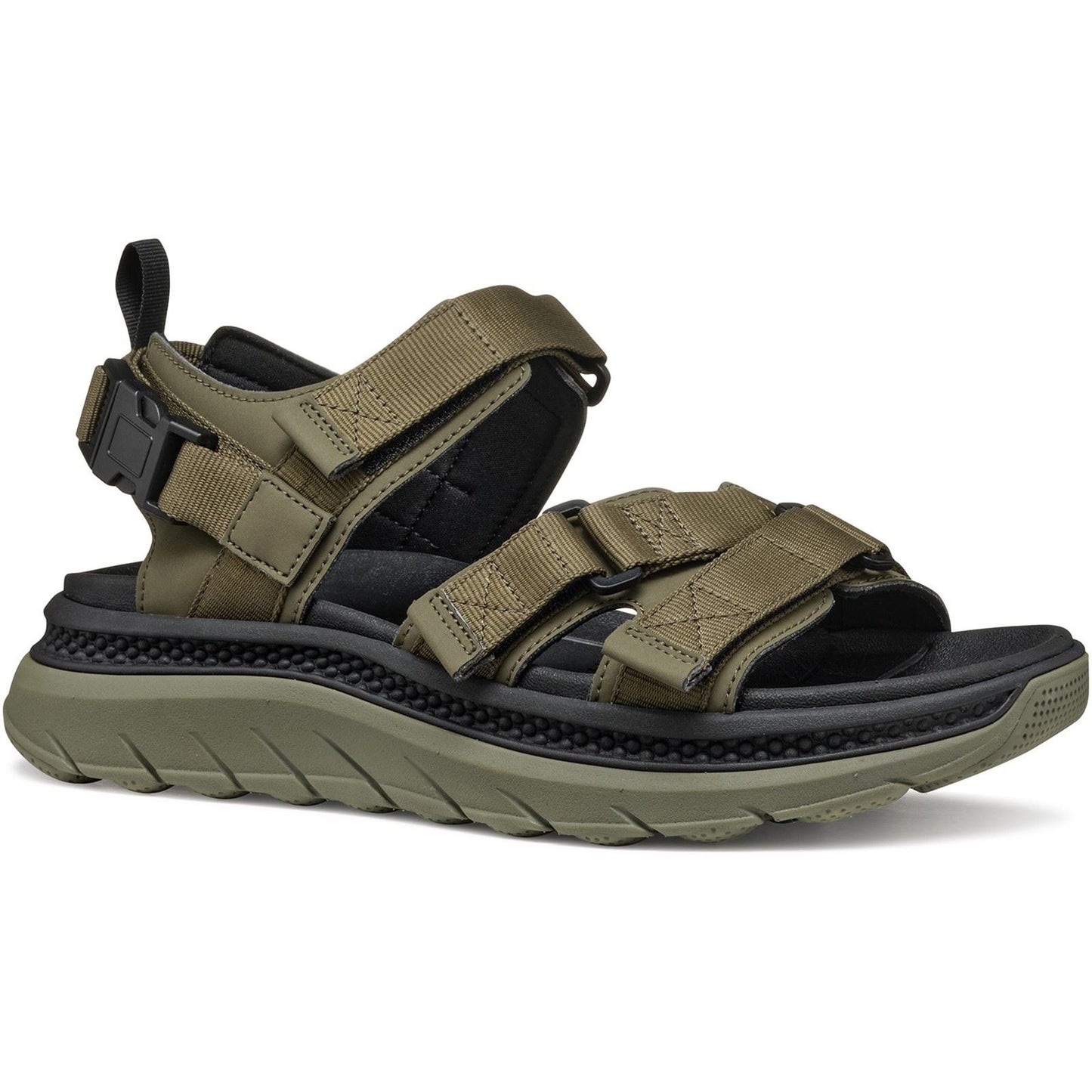 Geox U SPHERICA ACTIF X S Polyester Blend Men's Military Sandals