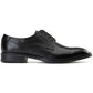 Base London Sleeve Leather Men's Black Lace-Up Shoes