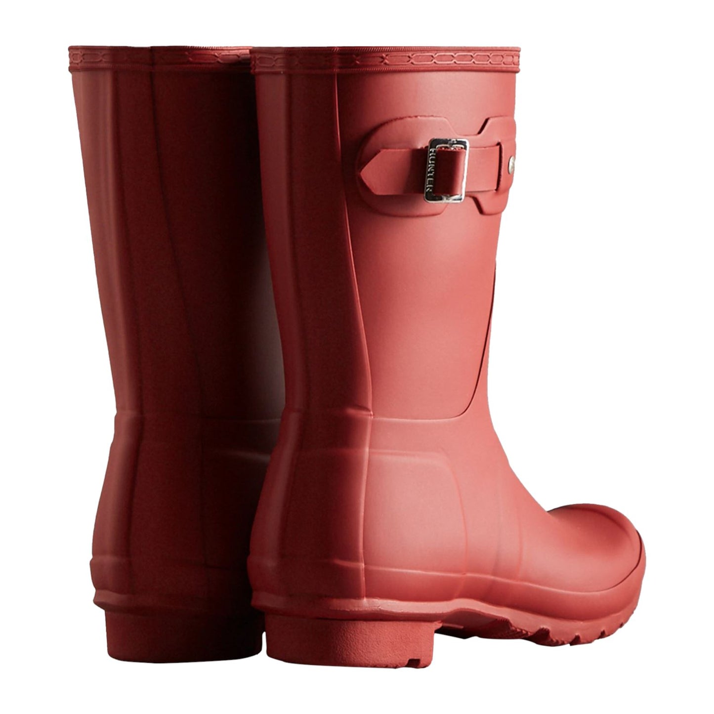 Hunter Women's Original Short Wellington Boots in Red