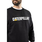 Caterpillar Men's Midweight Crewneck Sweatshirt in Black