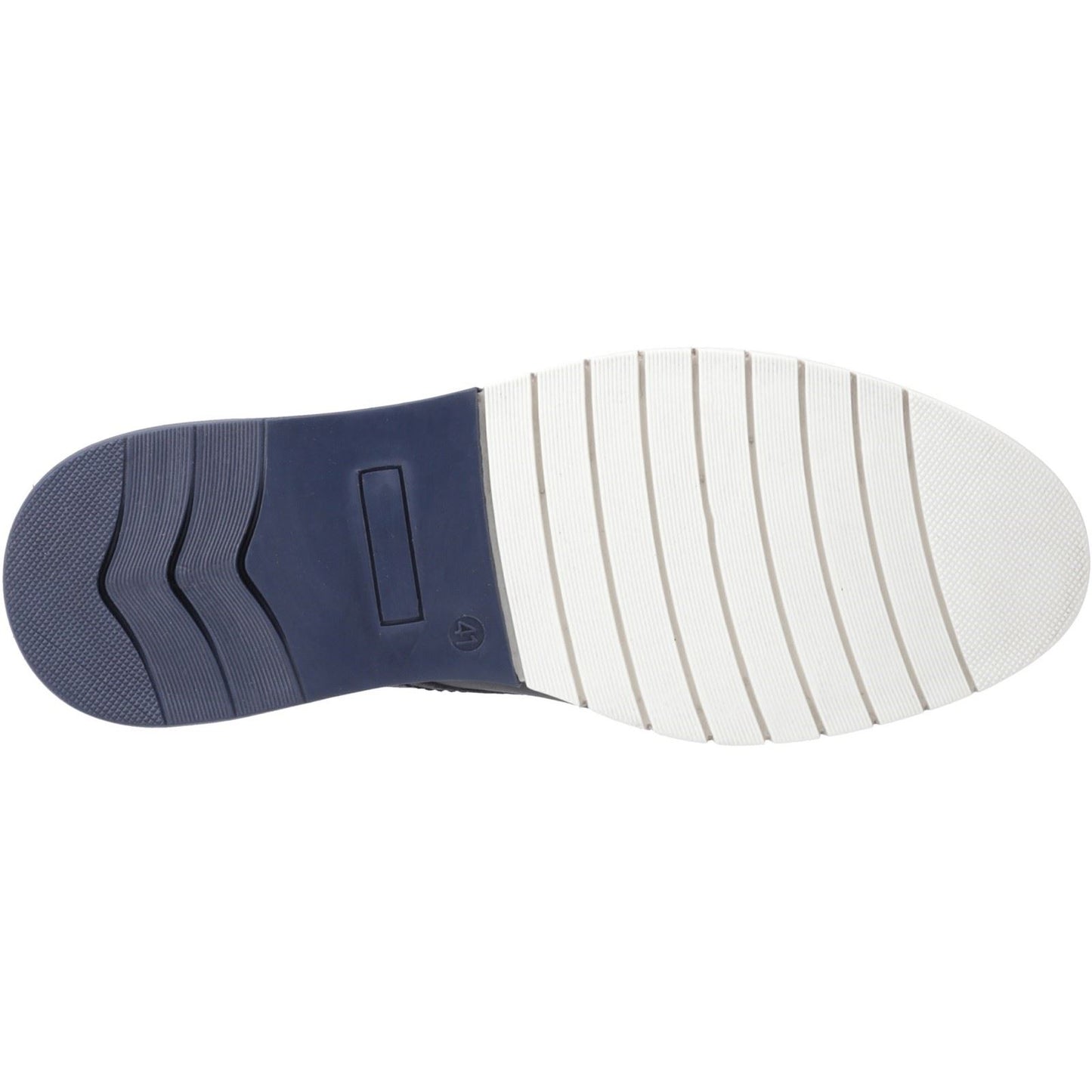 Pod Men's Cillian Oiled Shoes in Navy