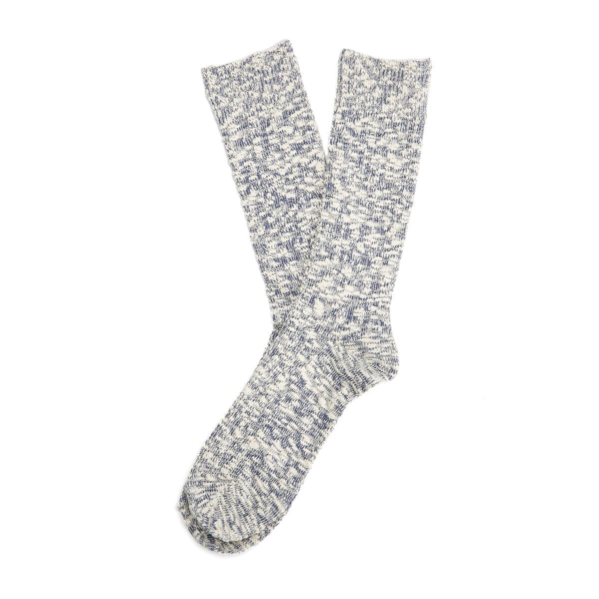Anonymous Ism Lightweight Slub Crew Cotton Men's Bonnet Calf High Socks