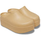Crocs Women's Dylan Platform Clog in Wheat