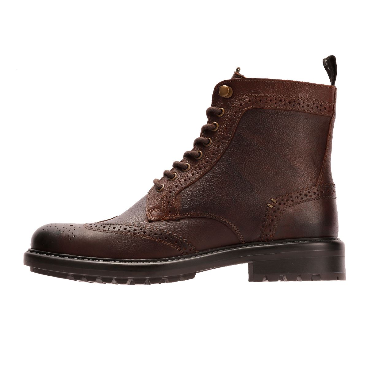 Osprey London The Professor Leather Men's Chocolate Boots