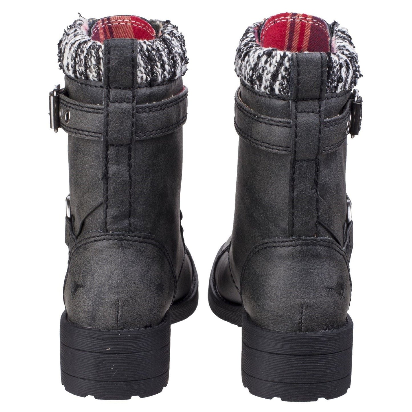 Rocket Dog Women's Thunder Galaxy Biker Boot in Black