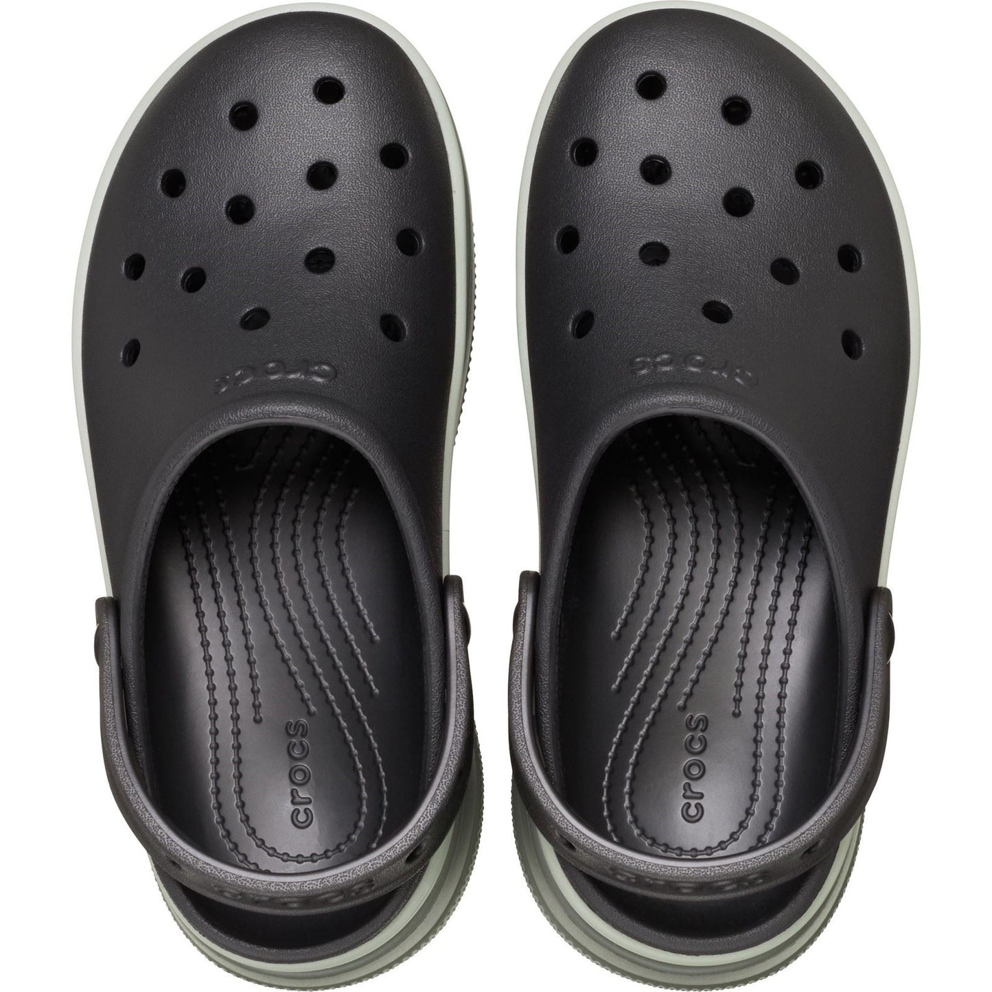 Crocs Classic Stacked Thermoplastic Black Clogs