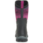 Muck Boots Women's Arctic Sport Mid Wellington Boots in Black/Magenta
