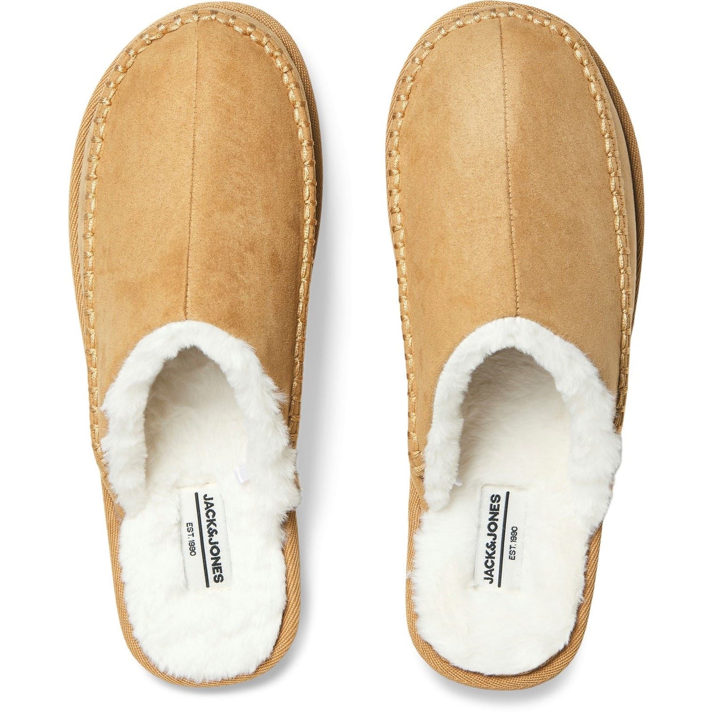Jack & Jones Manor Moc Polyester Men's Cognac Mules