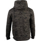 Caterpillar Men's Trademark Hooded Sweatshirt in Night Camo