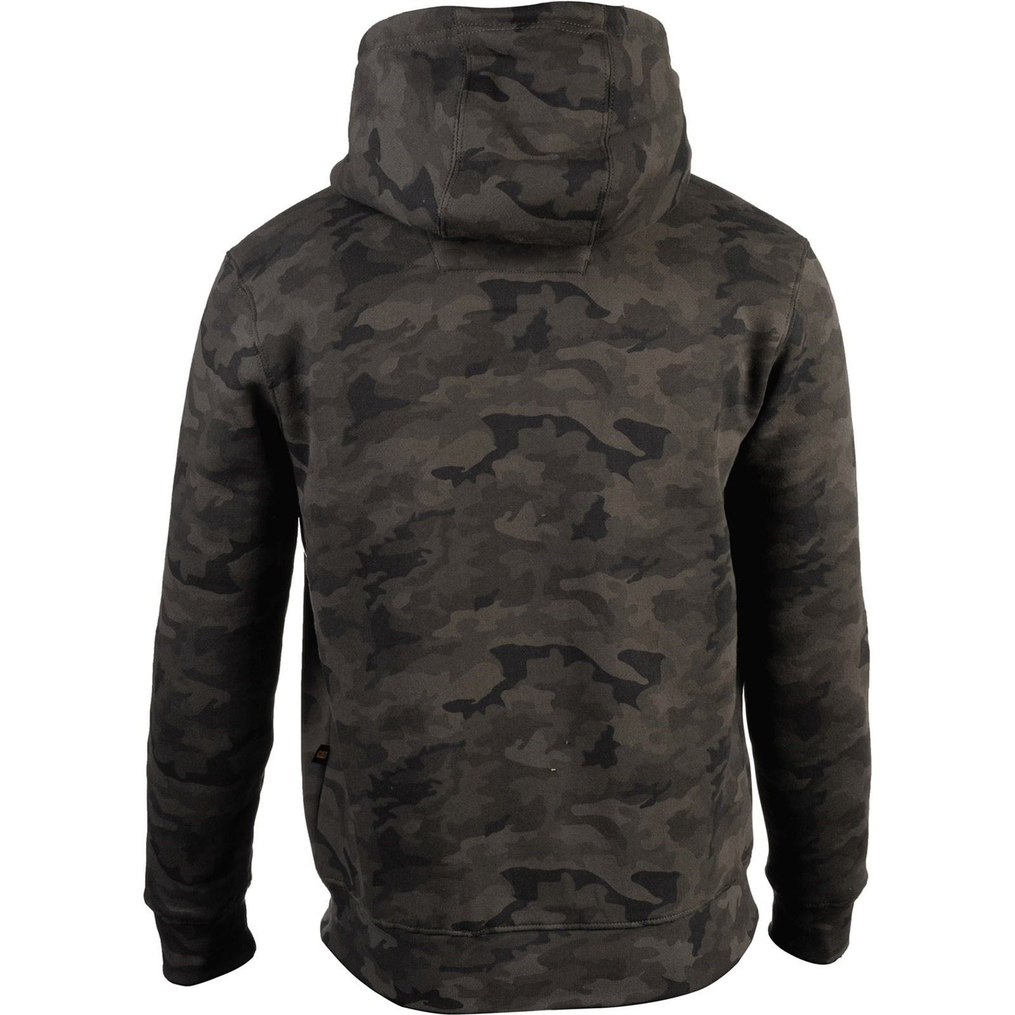 Caterpillar Men's Trademark Hooded Sweatshirt in Night Camo
