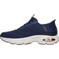 Skechers Men's Skech-Air Ventura Vanderway Shoes in Navy/Orange