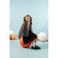 Hush Puppies Grazia Leather Girl's Black Loafers