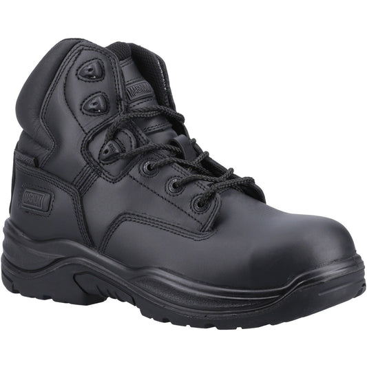 Magnum Responder Side-Zip CT CP WP Uniform Safety Boot in Black