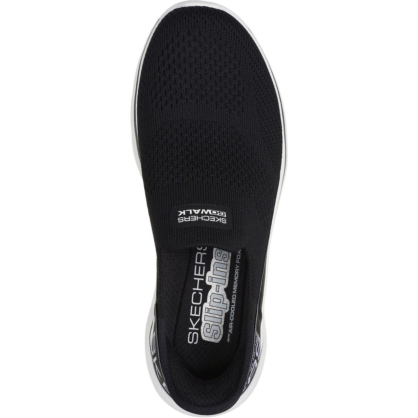 Skechers Women's GO WALK 7 - Mia Shoe in Black/White