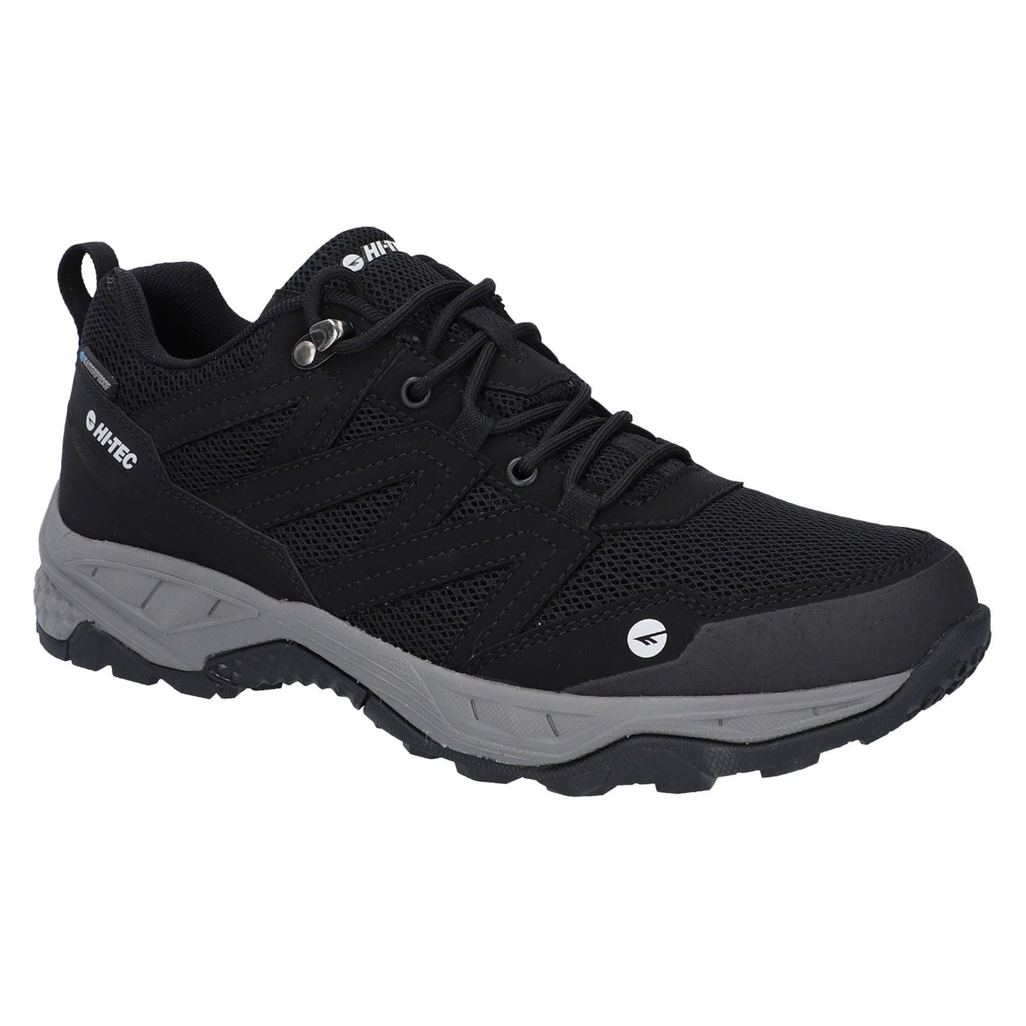 Hi-Tec Saunter WP Polyester Mesh Men's Black Hiking Boots