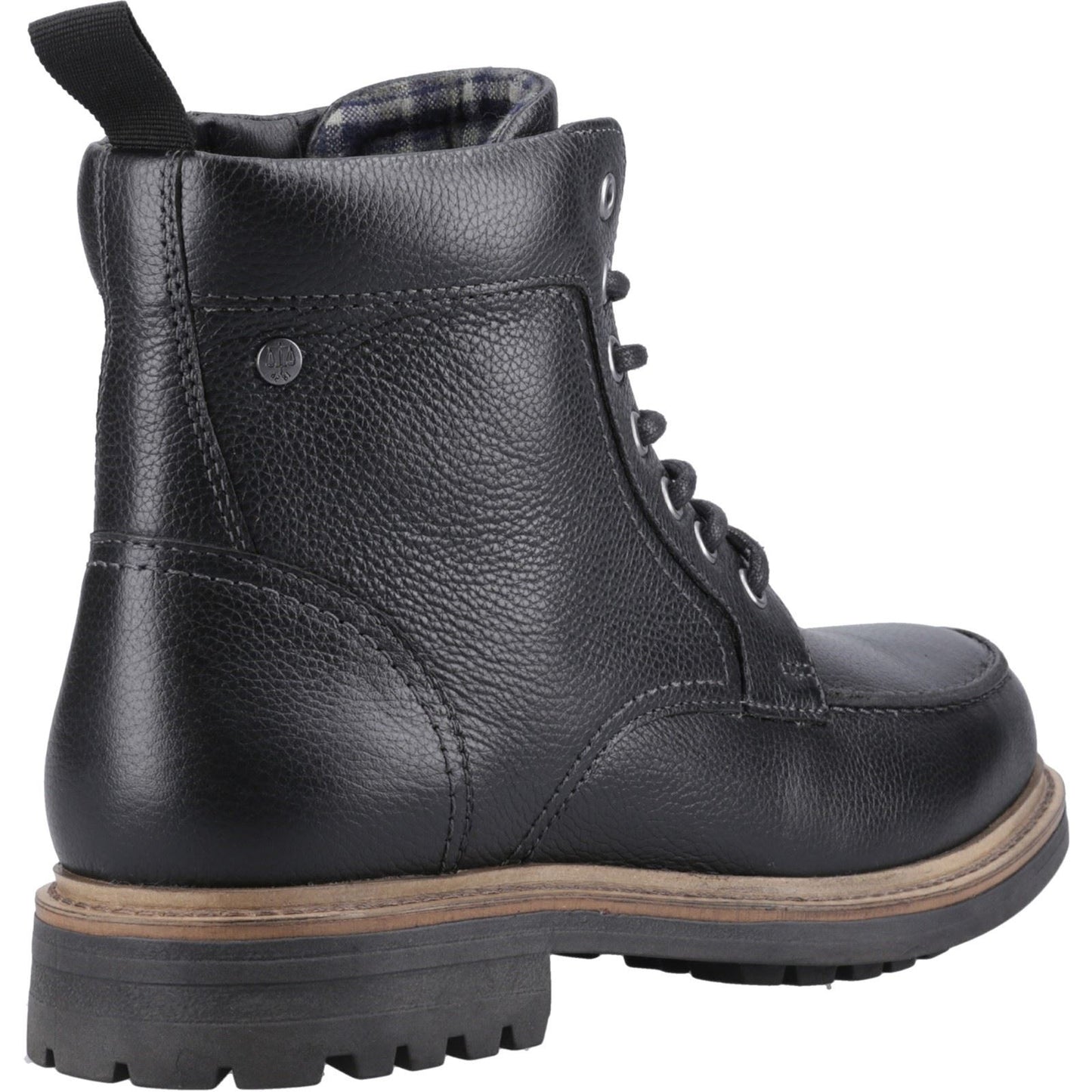 Hunter Shaws Ankle Boot Leather Men's Black Ankle Boots