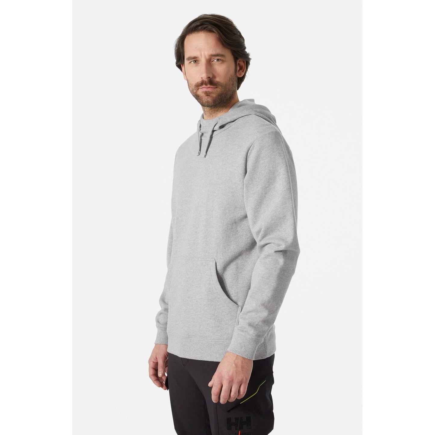 Helly Hansen Workwear Men's Classic Hoodie in Grey Melange