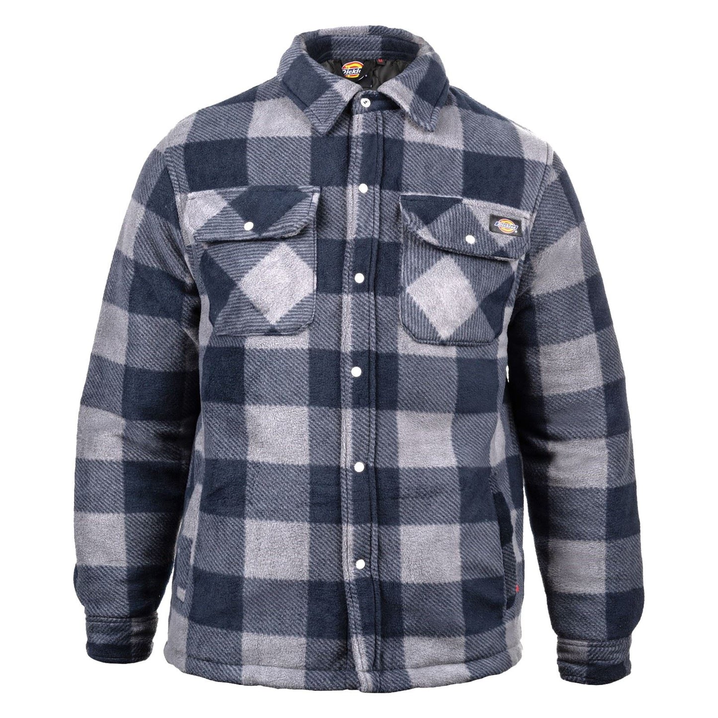 Dickies Portland Polyester Men's Blue Casual Shirt