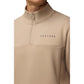 Castore Scuba 1/4 Zip Polyester Men's Brown Sweatshirt