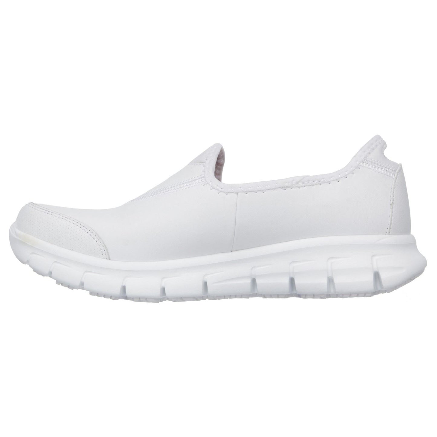 Skechers Workwear Sure Track Leather Women's White Trainers