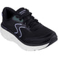 Skechers Women's D'Lux Walker 2.0 Active Pace Trainer in Black/Lavender