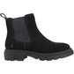 Hush Puppies Raya 2 Chelsea Boot Leather Women's Black Flat Chelsea Boots