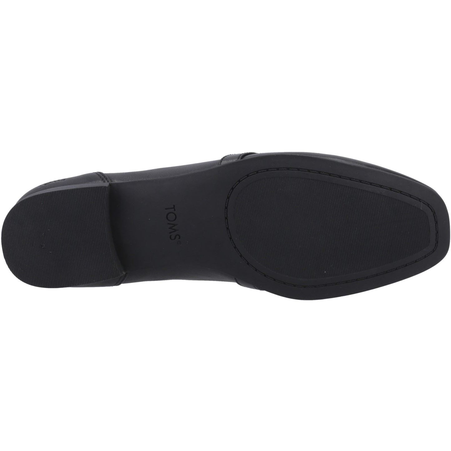 TOMS Lynette Leather Women's Black Loafers