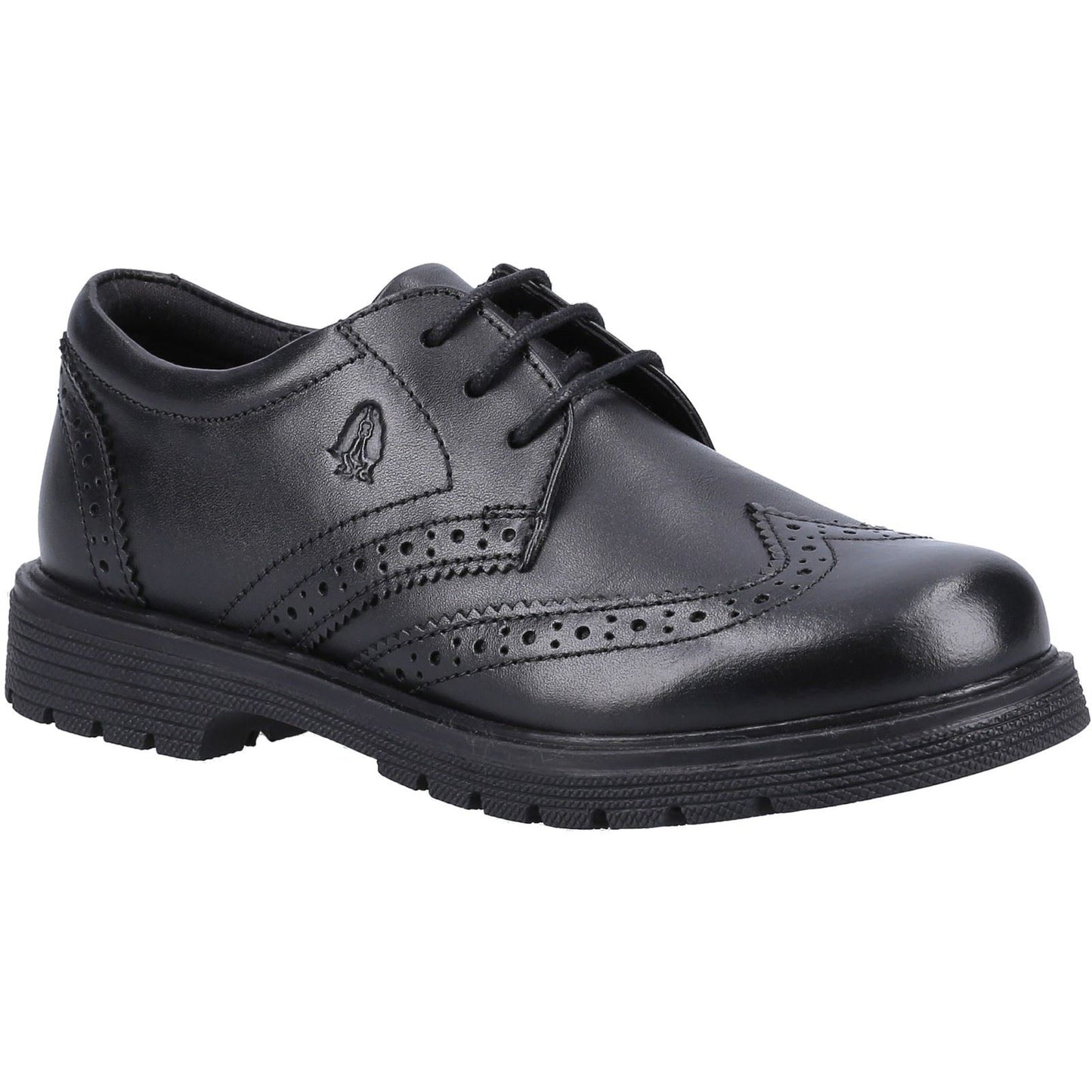 Hush Puppies Sally 2 Leather Women's Black Brogues