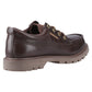 CAT Lifestyle Colorado Moc Toe Low Leather Men's Dark Brown Lace-Up Shoes