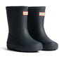 Hunter Kids First Insulated Boot Rubber Kid's Hunter Navy Wellington Boots