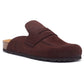 Hush Puppies Briar Closed Toe Suede Women's CHOCOLATE Mules
