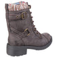 Rocket Dog Women's Thunder Galaxy Biker Boot in Brown Galaxy
