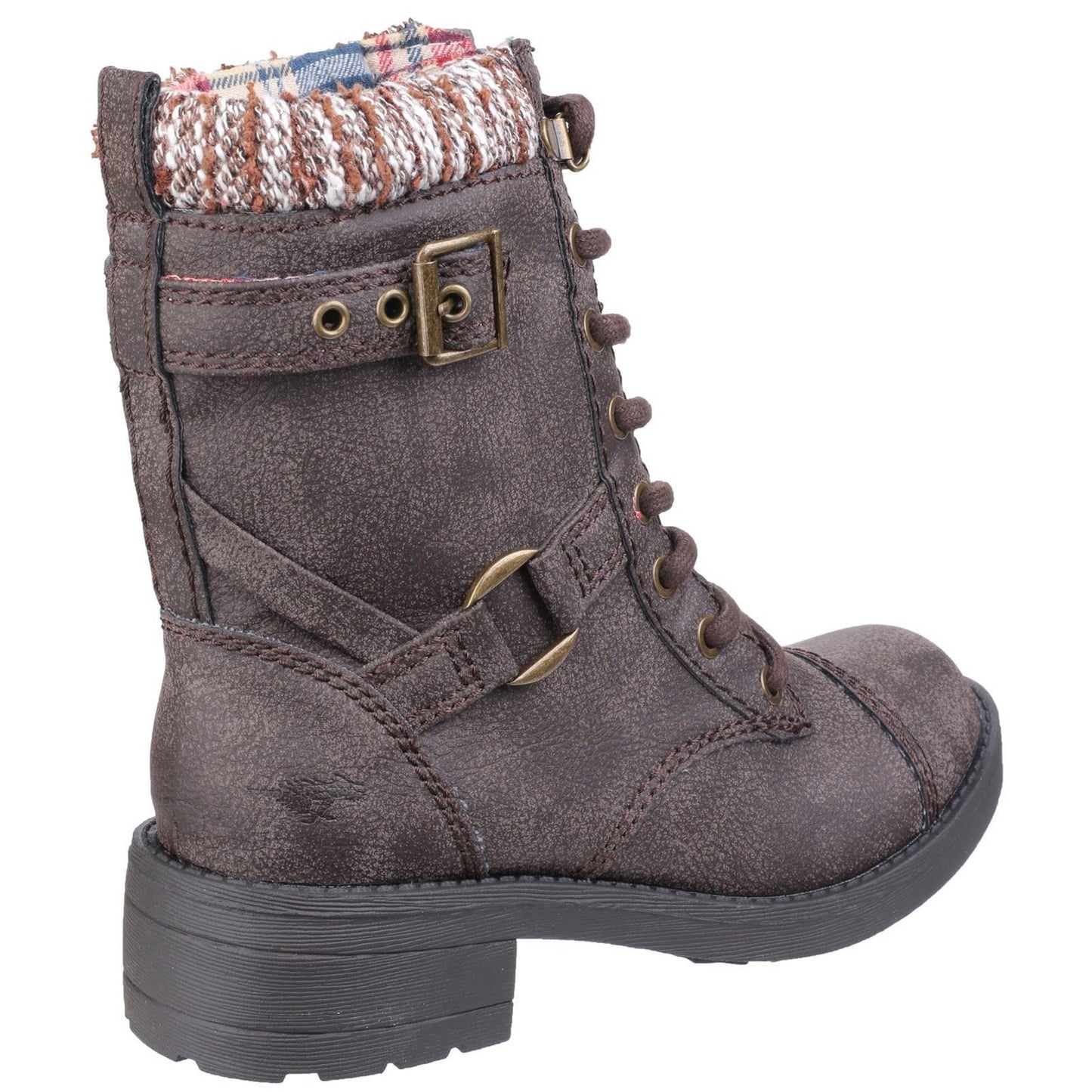 Rocket Dog Women's Thunder Galaxy Biker Boot in Brown Galaxy