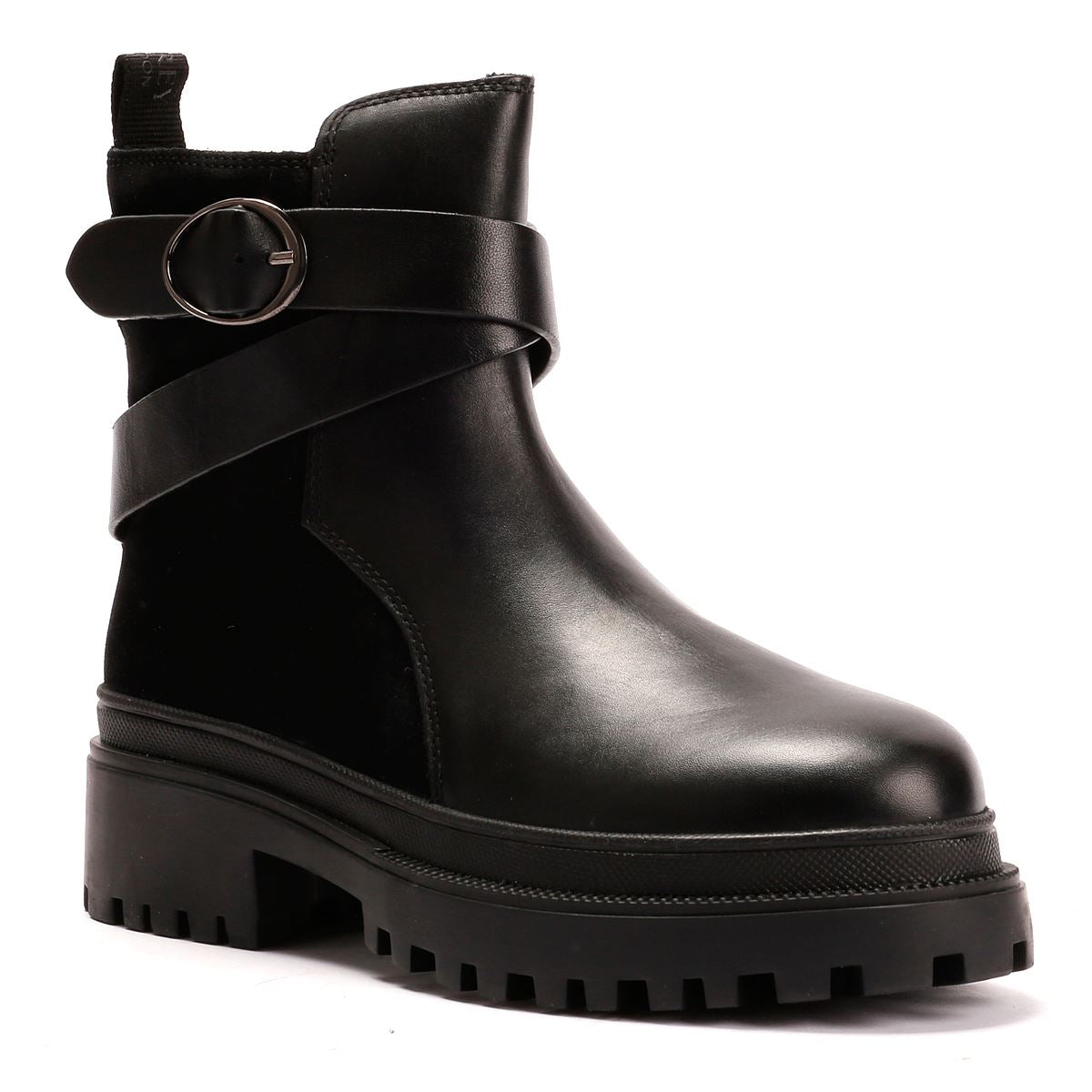 Osprey London The Boston Leather Women's Black Boots