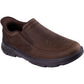 Skechers Arch Fit Garza Umar Leather Men's Cocoa Loafers