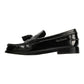 Ben Sherman Sid Brush Off Leather Men's Black Tassel Loafers