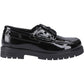 Hush Puppies Lucy Patent Leather Youth Black Shoes