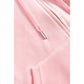 Juicy Couture Robertson Classic Jacket Polyester Women's Pink Hooded Sweatshirt