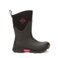 Muck Boots Women's Arctic Ice Mid Wellingtons in Black/Hot Pink