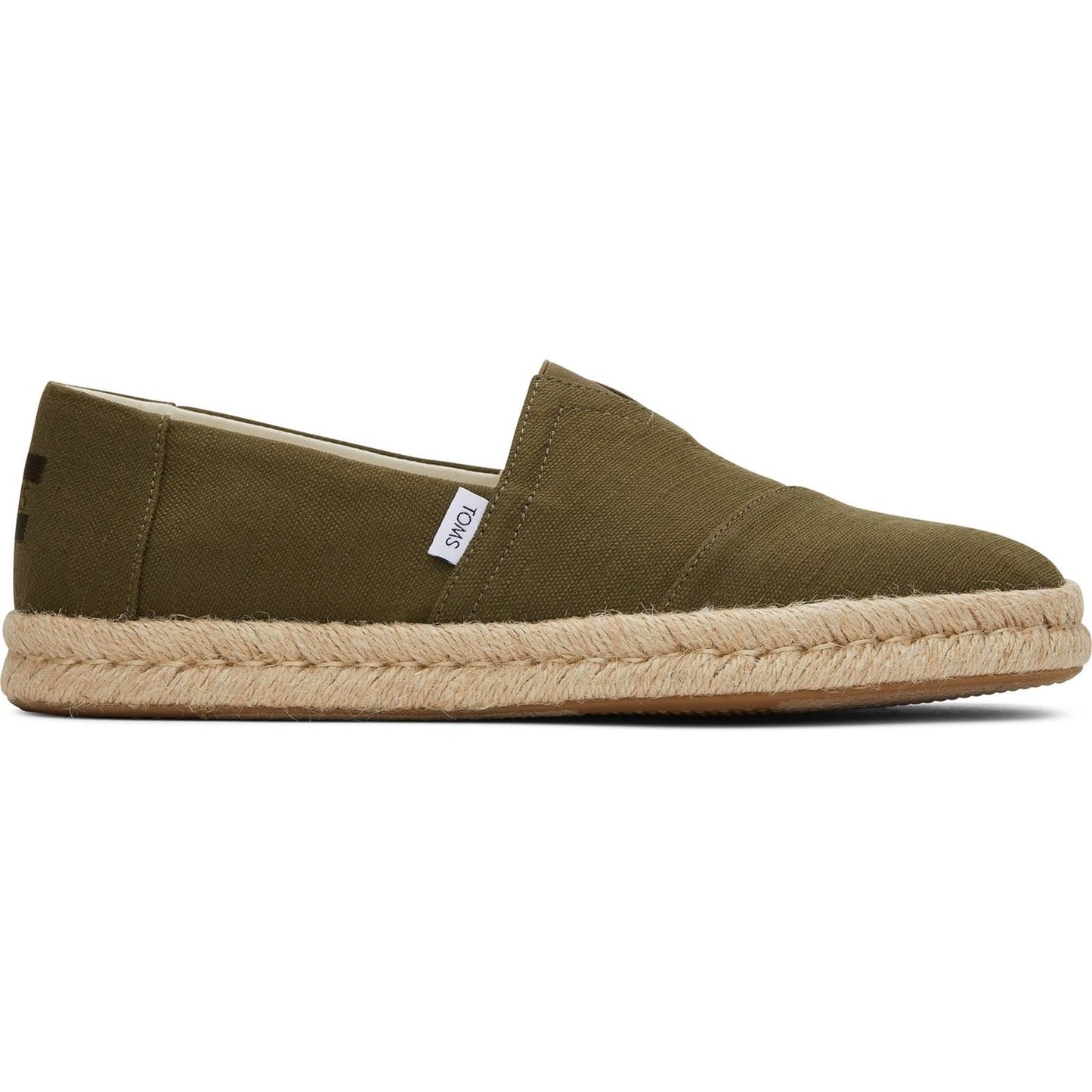 TOMS Alpargata Rope 2.0 Cotton Men's Olive Shoes