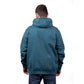 Caterpillar Men's Trademark Banner Hooded Sweatshirt in Mallard